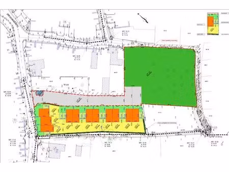 unieke projectgrond met vergunde verkaveling