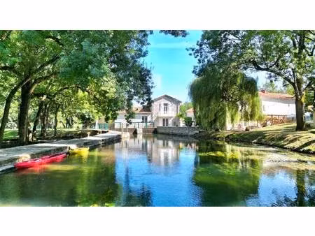 ancien moulin historique exceptionnel  cadre idyllique  11 chambres  2 gîtes  piscine  bor