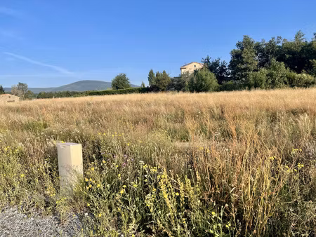 terrain libre de constructeur viabilisé - etables  ardèche