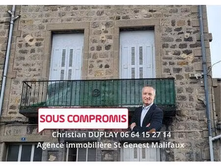 sous compromis immeuble saint just malmont 8 pièce(s) 133 m2
