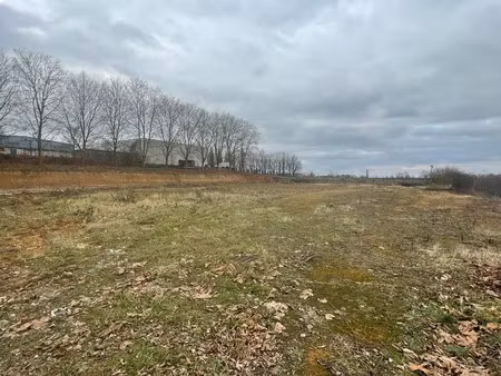 exclusivite - a vendre terrain 4437 m2 zone d'activite de saint soupplets