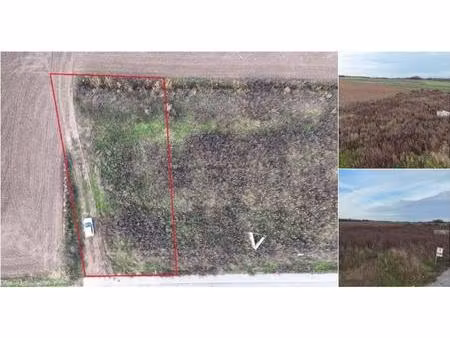 terrain à vendre à rue des marlières / le roeulx (vbd60224)