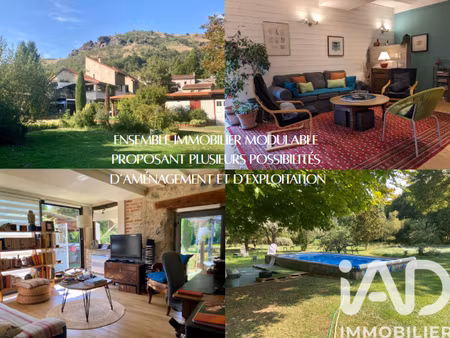 vente propriété 11 pièces 425 m² à perrier (63500)  549 000 €