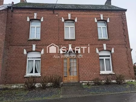 vente maison 6 pièces 112 m² gouzeaucourt (59231)