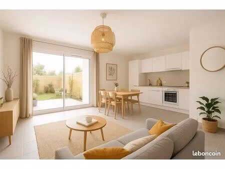 ? à louer - maison neuve (re2020) de plain-pied 83m² - 3 ch. + garage - petiville (76)