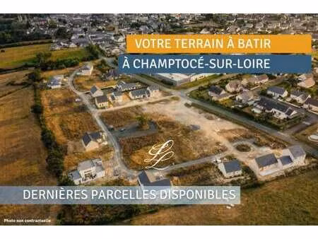 vente terrain à champtocé-sur-loire (49123) : à vendre / 554m² champtocé-sur-loire