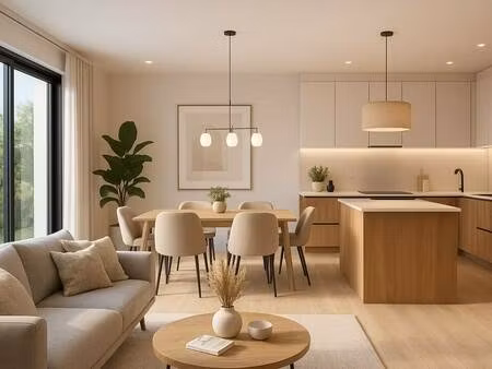 terrain avec maison neuve à vendre