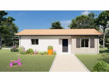 terrain avec maison neuve à vendre