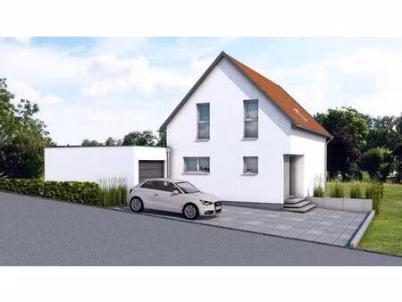 terrain avec maison neuve à vendre