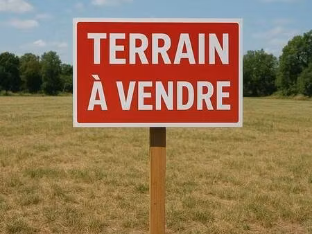 terrain constructible à vendre