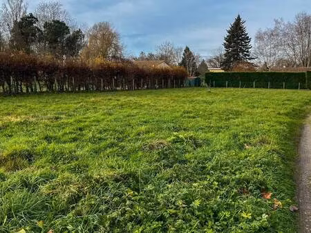 terrain constructible à vendre