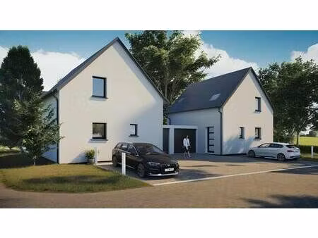 terrain avec maison neuve à vendre
