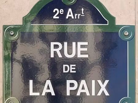 parking + box stockage paris rue de la paix 75002