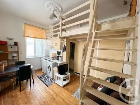 appartement studio à louer - 1 pièce - 16 25 m2 - la rochelle - 17 - poitou-charentes