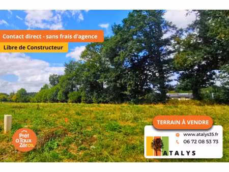 vente terrain à la fresnais (35111) : à vendre / la fresnais