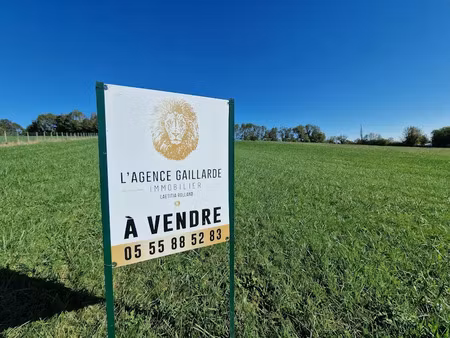 vente terrain 3002 m² à chavagnac (24120)  41 000 €