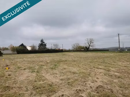 vente terrain 1000 m² à doussay (86140)  29 000 €