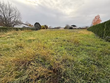 vente terrain 537 m² à téthieu (40990)  58 700 €