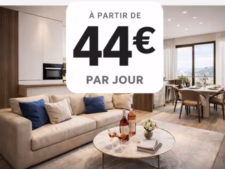 belgodere : trés belle opportunité appartement atypique plain-pied 74 m²  3 chambres  terr