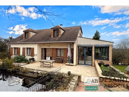 montry  maison sur sous-sol total avec 5 chambres et jardin