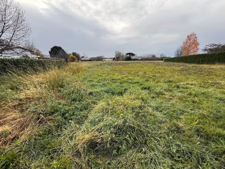 vente terrain à batir 748 m² à téthieu (40990)  81 000 €