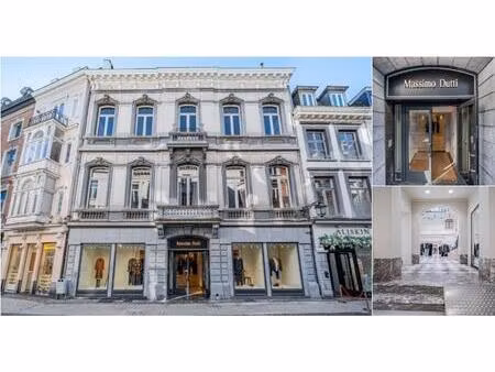 surface commerciale à louer à rue des dominicains 30 liège (vbd60987)