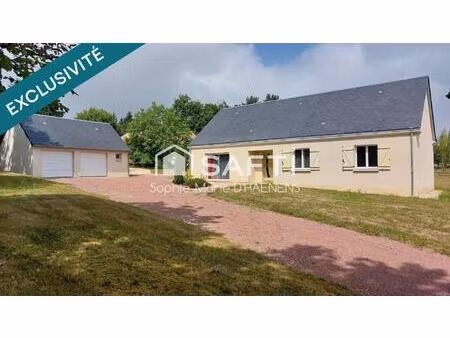 pavillon de plain-pied avec double garage