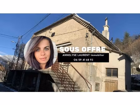 bâtisse à rénover – lus-la-croix-haute (hameau les corréardes) 80 m² habitables + grande g