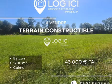 hors lotissement 2 lots à découvrir