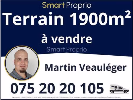 terrain constructible à vendre