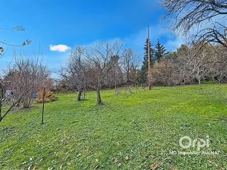 vente terrain à batir 3472 m² à riom (63200)  110 000 €