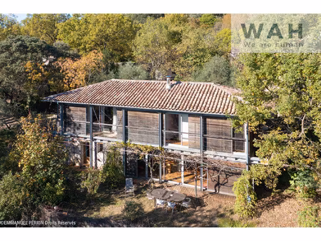 vente maison d'architecte 4 pieces au calme 34190 ganges