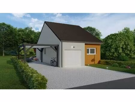 terrain avec maison neuve à vendre