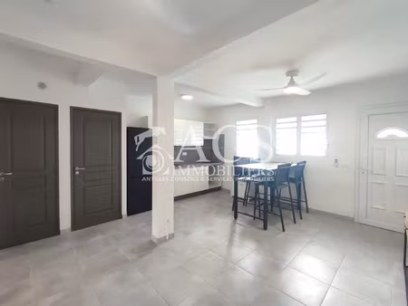 charmant t3 meuble avec terrasse- eau et electricite inclus