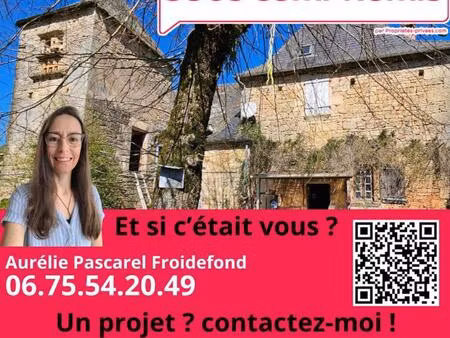 212 000 euros - turenne corps de ferme en pierre à rénover avec pigeonnier - idéal gite  c