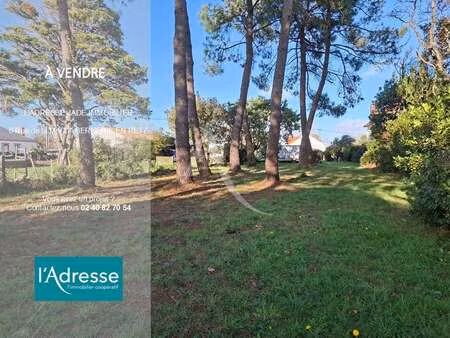 vente terrain à la bernerie-en-retz (44760) : à vendre / 594m² la bernerie-en-retz