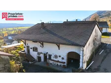 ferme gessienne et terrain constructible - farges 01550