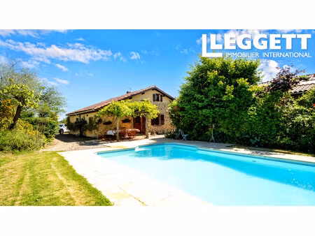achat maison 6 pièces 111m² bouzon gellenave 32290