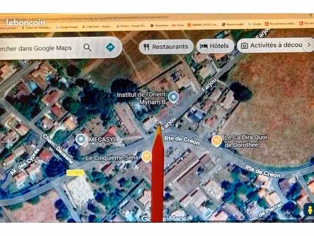 terrain à bâtir commercial sadirac