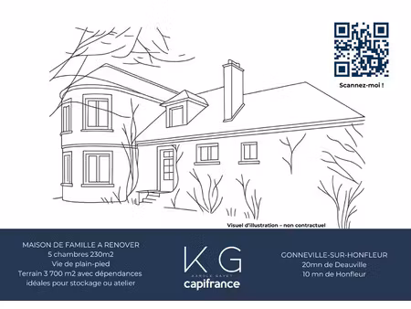 propriété à vendre honfleureur 10 pièce(s) 230m2 795 000€