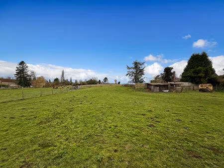 vente terrain  1280.00m²  étrépagny
