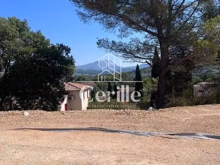 sud d'aix terrain vue ste victoire