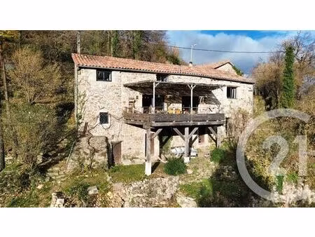 maison à vendre - 8 pièces - 209 60 m2 - aizac - 07 - rhone-alpes