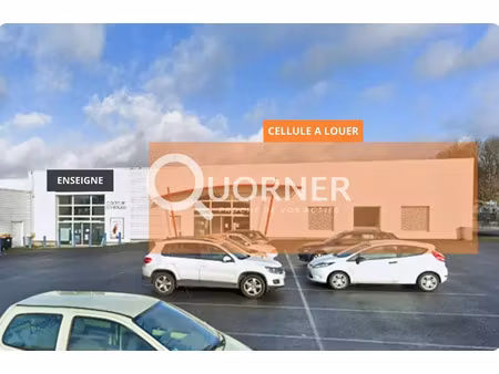 a louer / cellule de 400 m2 à montlouis s/loire