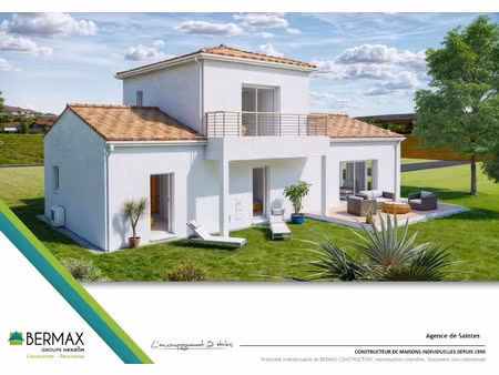 vente maison neuve 5 pièces 120 m² à saintes (17100)  454 895 €