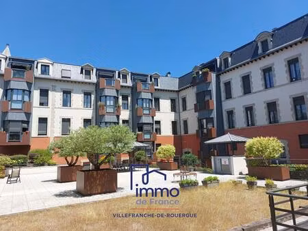 appartement t1 bis + parking - résidence séniors à villefranche de rouergue