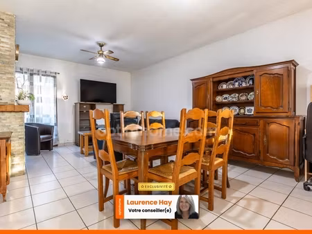 maison individuelle 83 m² - 4 pièces - 3 chambres - terrain de 300 m2 - piscine - garage