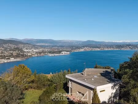 villa signée eugène lizero à théoule-sur-mer