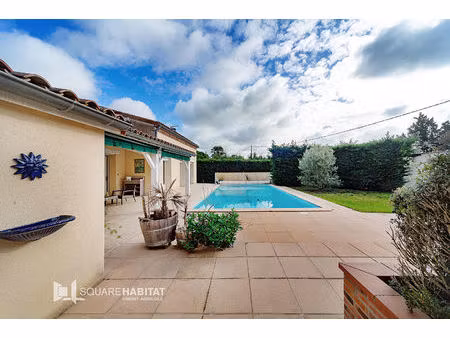 à vendre maison 6 pièces 192 m² bouloc 31620  terrain 1800 m²  piscine  garage 40 m² et ca