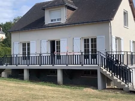 st arnoult : maison 133 m2 + nombreuses dependances+bief